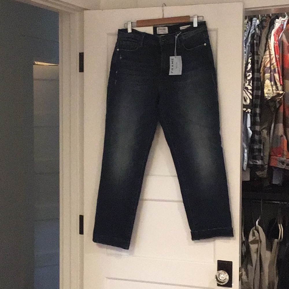 Straight leg denim